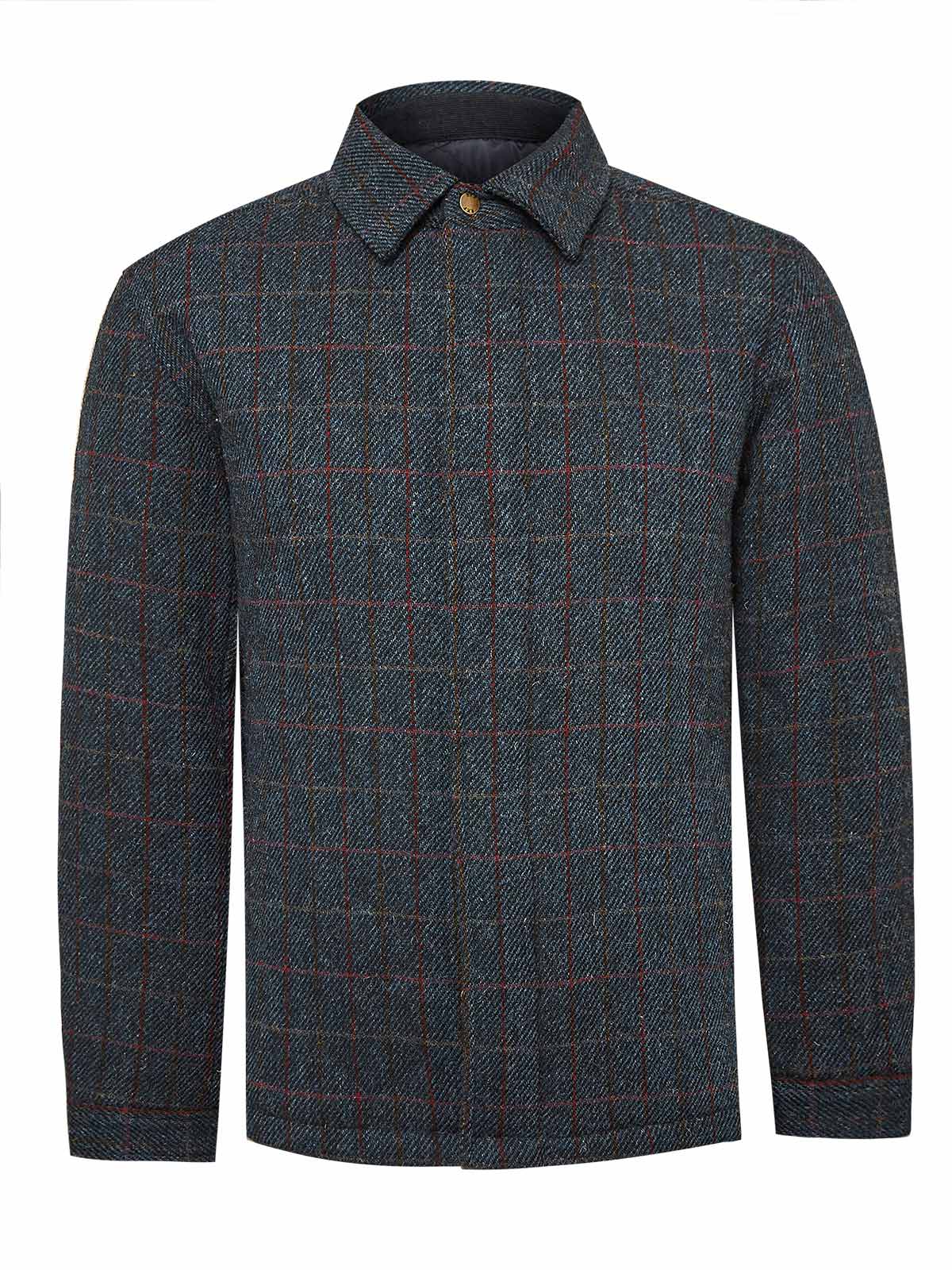 Chaqueta Harris Tweed Hombre Harris Azul Rockford – Rockford Chile