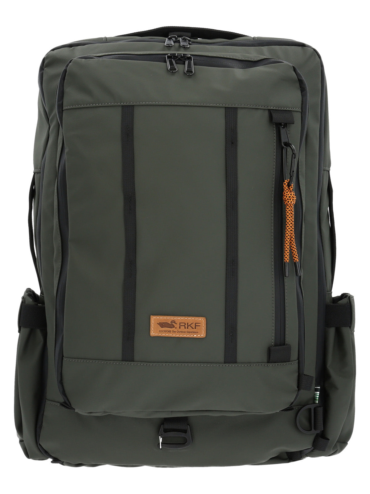Mochila Poliéster Reciclado Unisex Wr Claps Back Verde Rockford