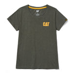Polera Manga corta Casual Mujer WOMEN'S TRADEMARK TEE Verde CAT