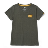 Polera Manga corta Casual Mujer WOMEN'S TRADEMARK TEE Verde CAT