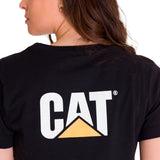Polera Manga corta Casual Mujer WOMEN'S TRADEMARK TEE Negro CAT