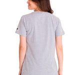 Polera Manga corta Casual Mujer WOMEN'S TM LOGO TEE Gris CAT