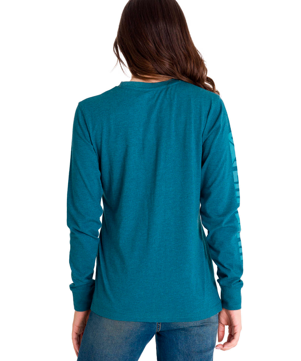 Polera Manga Larga Mujer Trademark Banner Celeste CAT