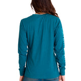 Polera Manga Larga Mujer Trademark Banner Celeste CAT