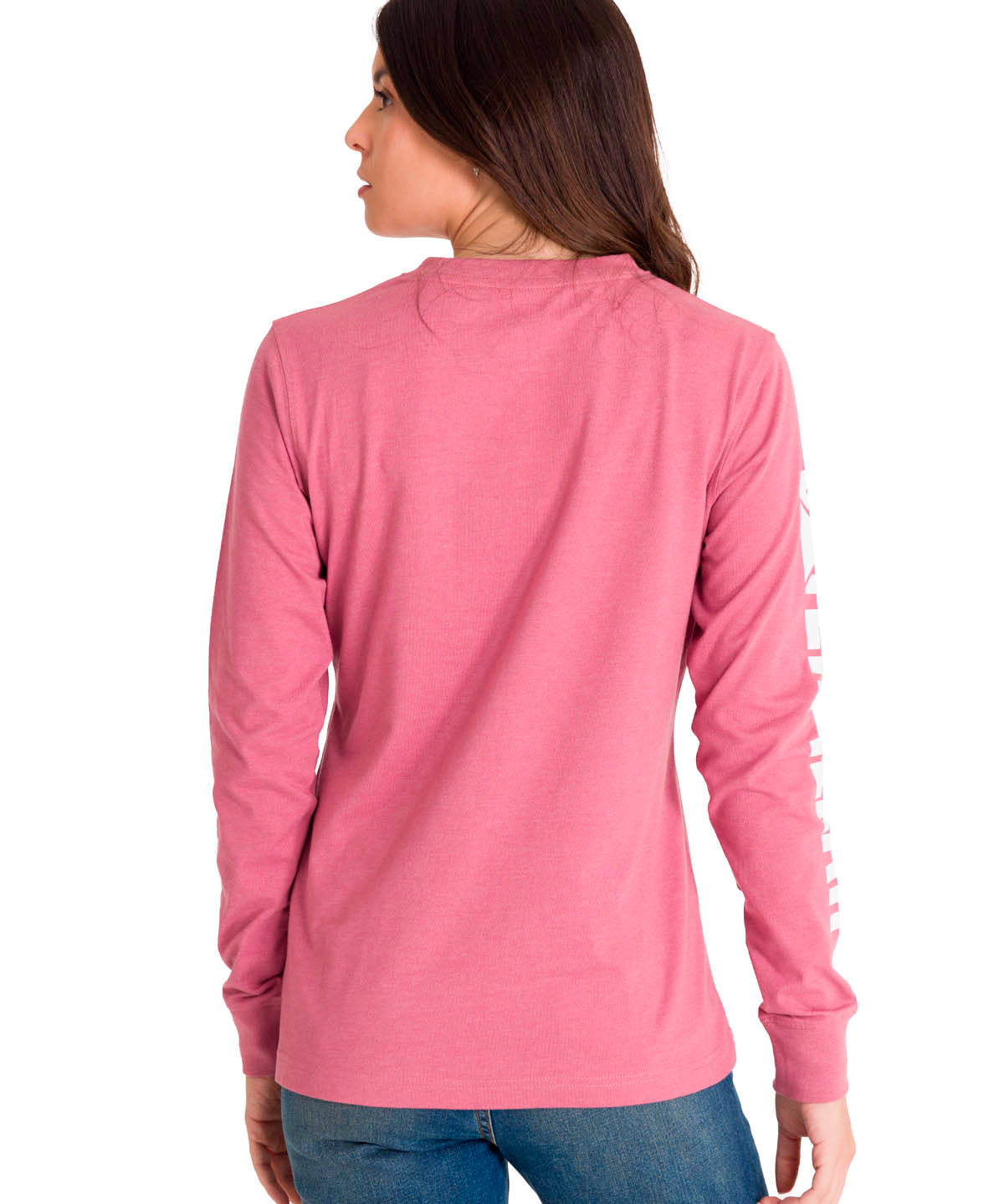 Polera Manga Larga Mujer Trademark Banner Tee Ciruela Cat