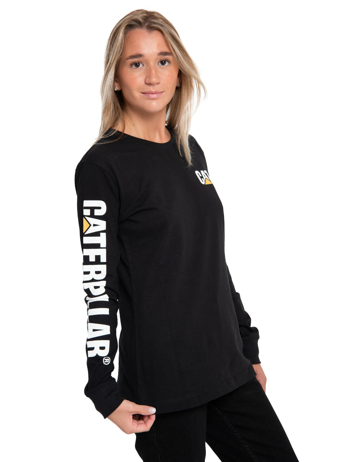 Polera Manga Larga Mujer Trademark Banner L/S Tee Cat