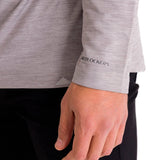 Polera Manga Larga Hombre LIGHTWEIGHT COOLING L/S CREW TEE Gris Cat