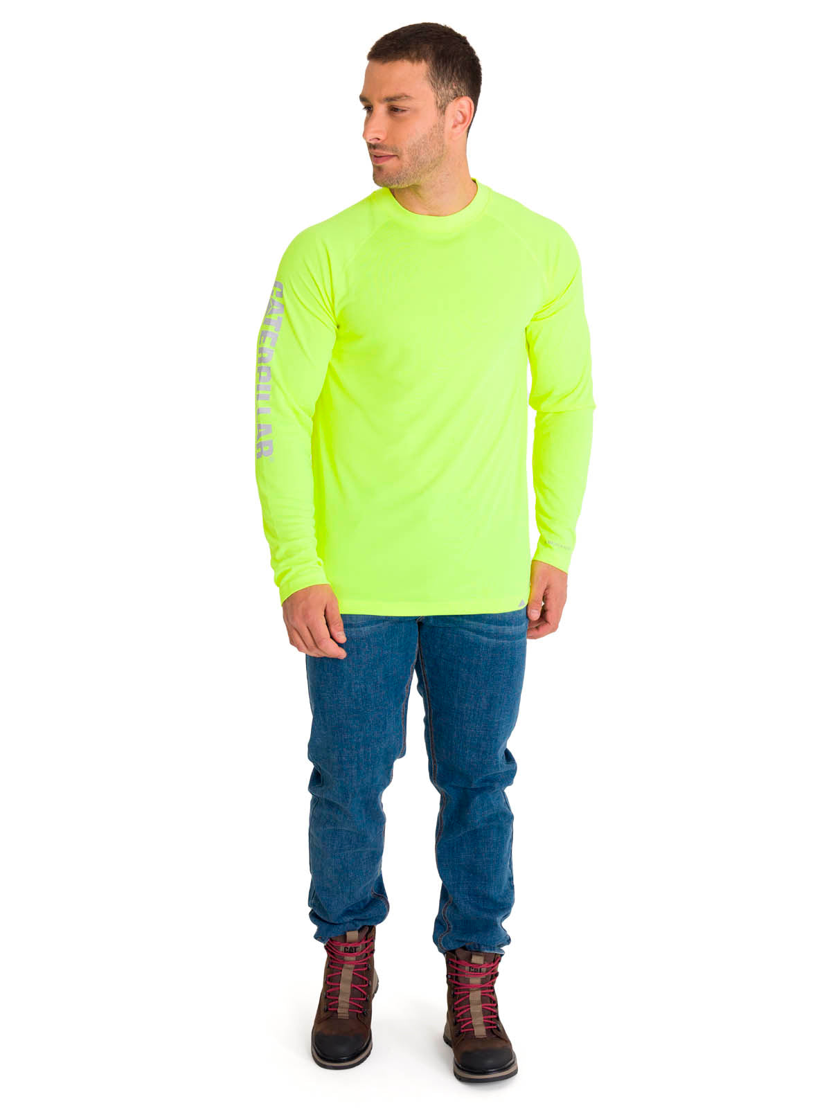 Polera Manga Larga Hombre LIGHTWEIGHT COOLING L/S CREW TEE Lima Cat