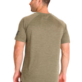Polera Manga Corta Hombre LIGHTWEIGHT COOLING S/S CREW TEE Oliva Cat