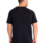 Polera Manga Corta Hombre LIGHTWEIGHT COOLING S/S CREW TEE Negra Cat