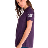Polera Manga Corta Mujer LIGHTWEIGHT COOLING S/S CREW TEE Morada Cat