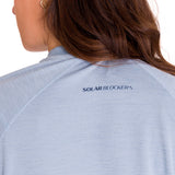 Polera Manga Larga Mujer WOMEN'S LIGHTWEIGHT COOLING L/S CREW Gris Cat