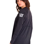Polera Manga Larga Mujer WOMEN'S LIGHTWEIGHT COOLING L/S CREW Negra Cat