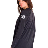 Polera Manga Larga Mujer WOMEN'S LIGHTWEIGHT COOLING L/S CREW Negra Cat