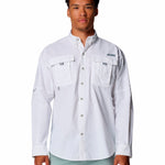 Camisa Manga Larga Hombre Bahama II Blanco Columbia
