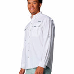 Camisa Manga Larga Hombre Bahama II Blanco Columbia