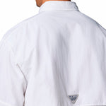 Camisa Manga Larga Hombre Bahama II Blanco Columbia
