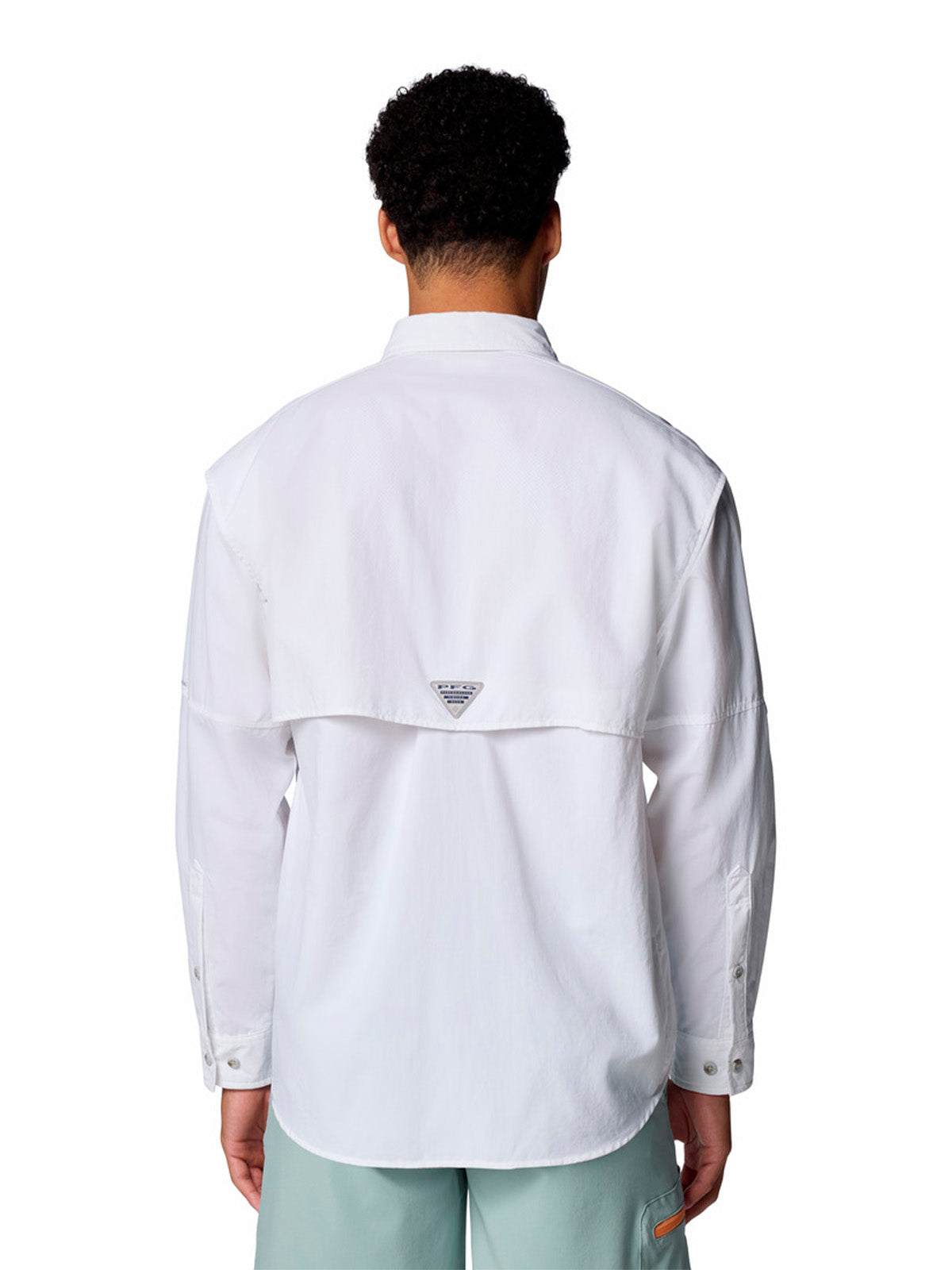 Camisa Manga Larga Hombre Bahama II Blanco Columbia