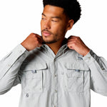 Camisa Manga Larga Hombre Bahama II Gris Columbia