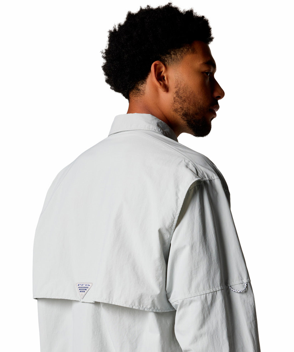 Camisa Manga Larga Hombre Bahama II Gris Columbia