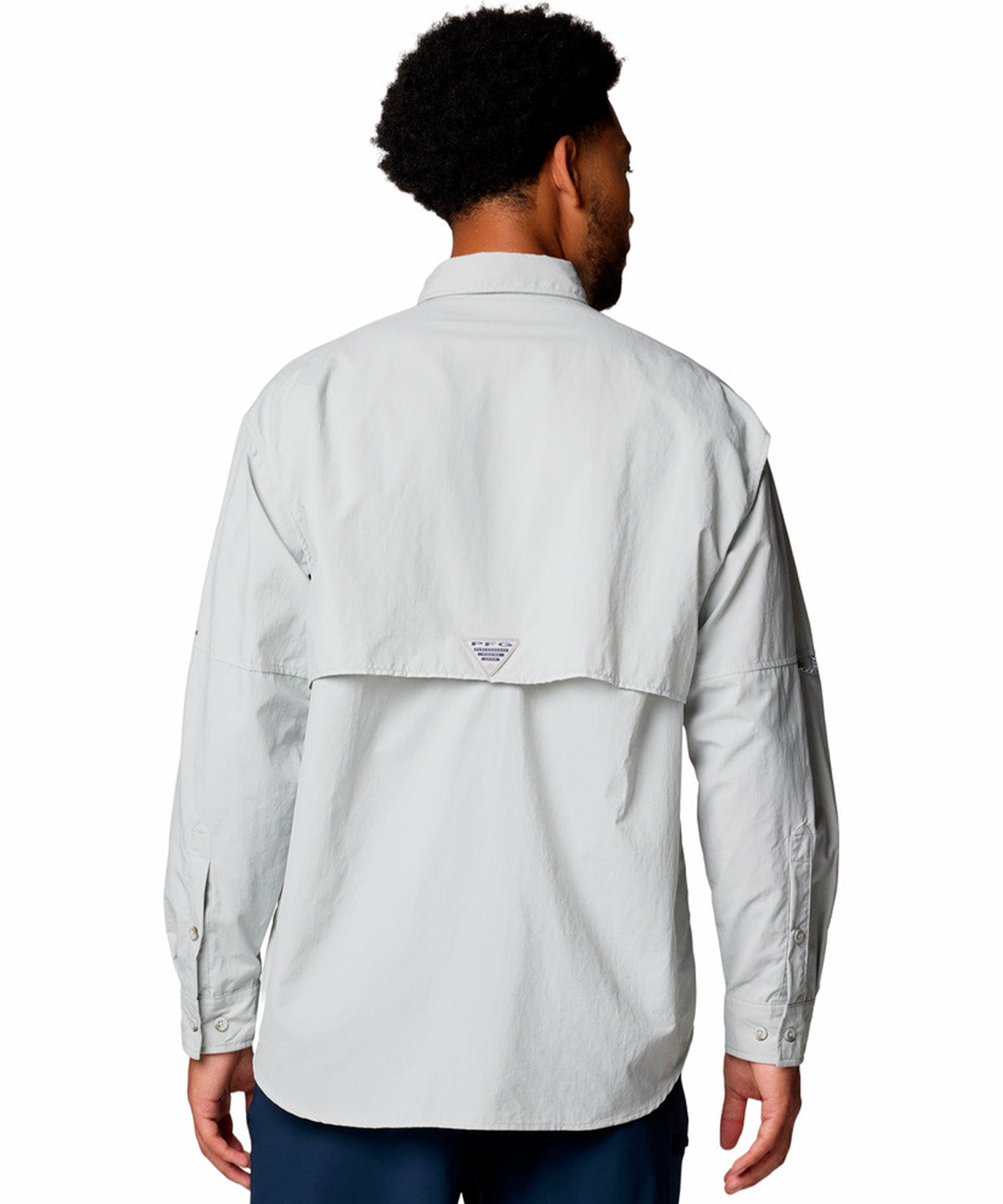Camisa Manga Larga Hombre Bahama II Gris Columbia