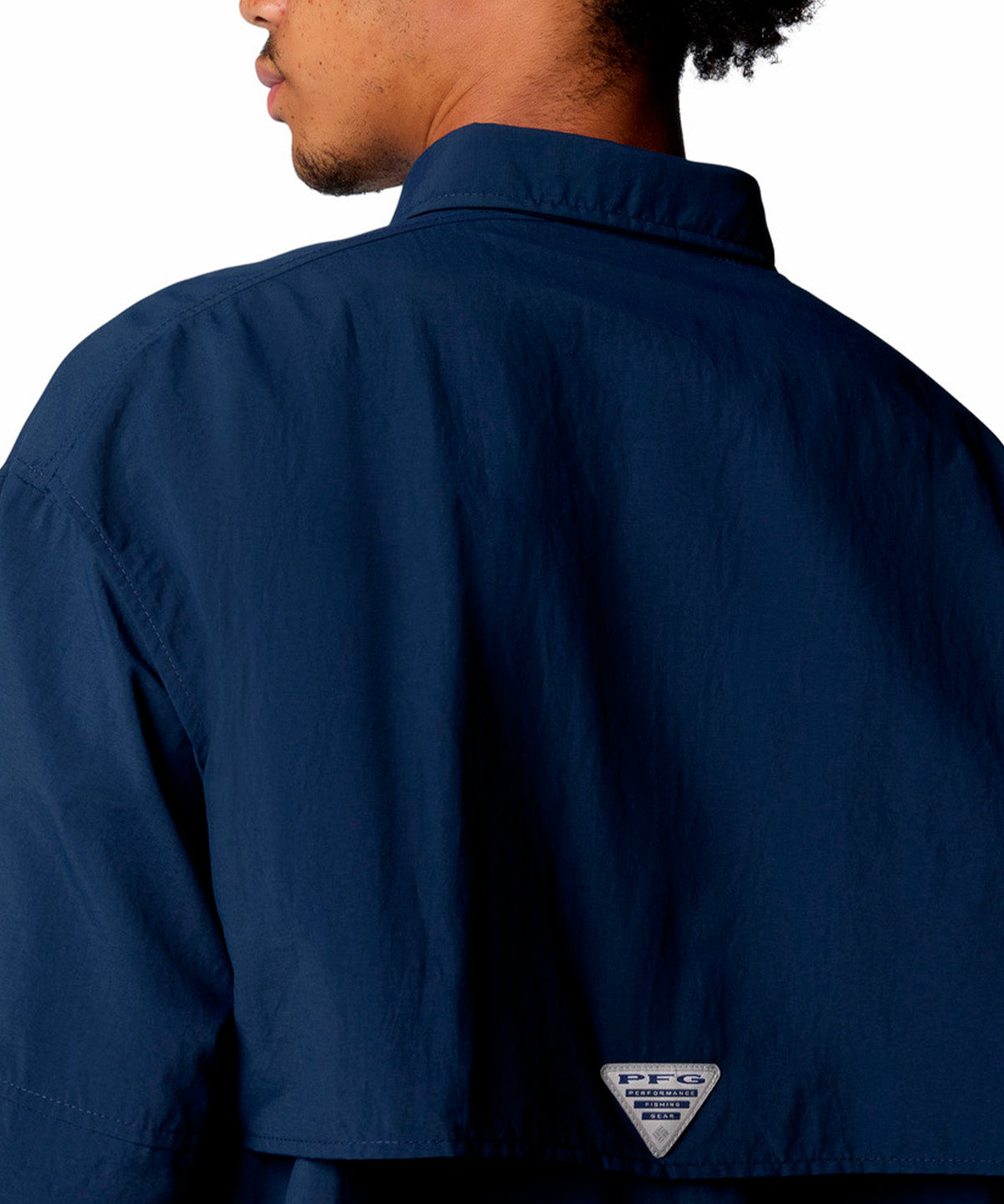 Camisa Manga Larga Hombre Bahama II Azul Columbia