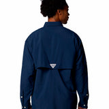 Camisa Manga Larga Hombre Bahama II Azul Columbia