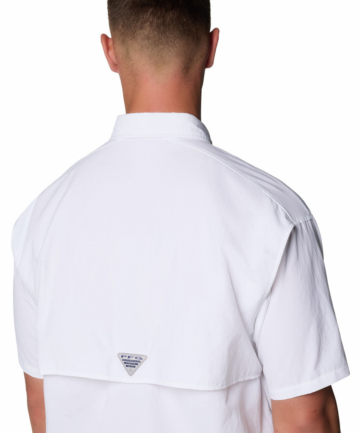 Camisa Manga Corta Hombre Bahama II Blanco Columbia