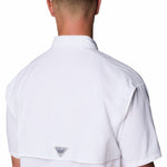 Camisa Manga Corta Hombre Bahama II Blanco Columbia
