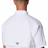 Camisa Manga Corta Hombre Bahama II Blanco Columbia