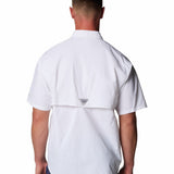 Camisa Manga Corta Hombre Bahama II Blanco Columbia