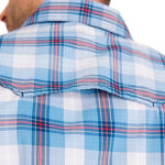 Camisa Manga Larga Casual Hombre LIGHTWEIGHT L/S WESTERN SHIRT Celeste Cat