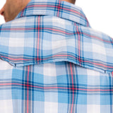 Camisa Manga Larga Casual Hombre LIGHTWEIGHT L/S WESTERN SHIRT Celeste Cat