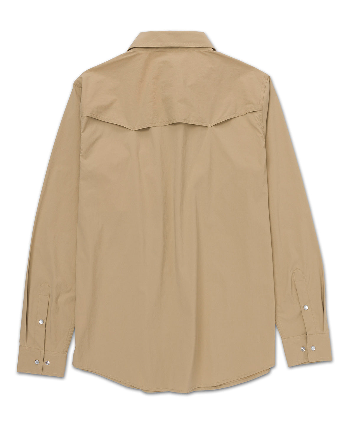 Camisa Manga Larga Hombre Lightweight Western Beige CAT