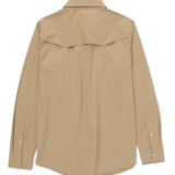 Camisa Manga Larga Hombre Lightweight Western Beige CAT