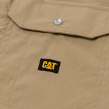 Camisa Manga Larga Hombre Lightweight Western Beige CAT