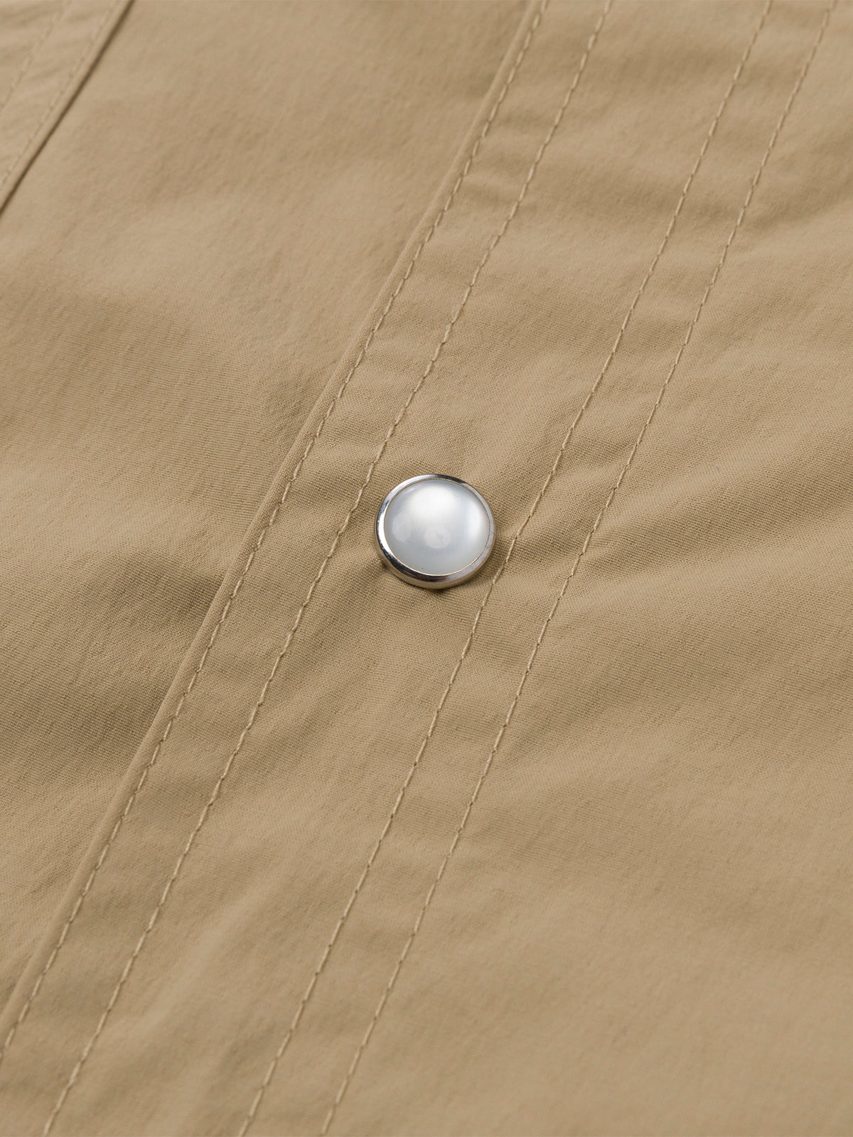 Camisa Manga Larga Hombre Lightweight Western Beige CAT