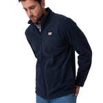 Polar Casual Hombre Microfleece Full Zip Azul Cat