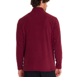 Polar Manga Larga Hombre Microfleece Quarter Zip Burdeo Cat