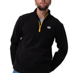 Polar Casual Hombre MICROFLEECE QUARTER ZIP NEGRO CAT