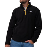 Polar Casual Hombre MICROFLEECE QUARTER ZIP NEGRO CAT