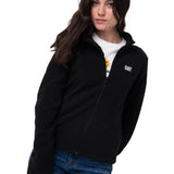 Polar Casual Mujer Women'S Microfleece Full Zip Negro Cat