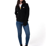Polar Casual Mujer Women'S Microfleece Full Zip Negro Cat