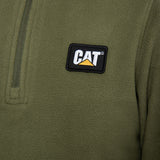 Polar Casual Mujer Women'S Microfleece Quarter Zip Gris Cat