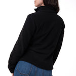 Polar Casual Mujer Women'S Microfleece Quarter Zip Negro Cat