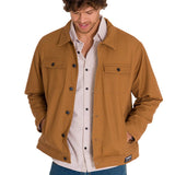 Chaqueta Manga Larga Hombre Trucker Bronce Cat