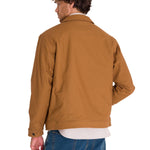 Chaqueta Manga Larga Hombre Trucker Bronce Cat
