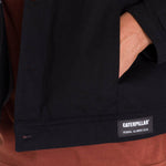 Chaqueta Manga Larga Hombre Trucker Negra Cat