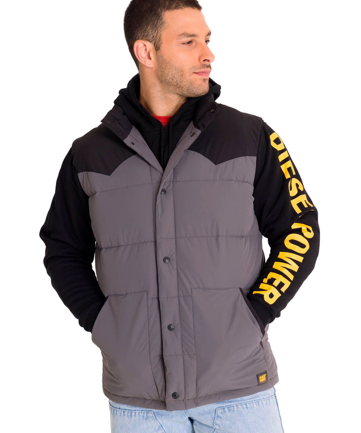 Parka Sin Mangas Hombre Big Sky Puffer Vest Cat