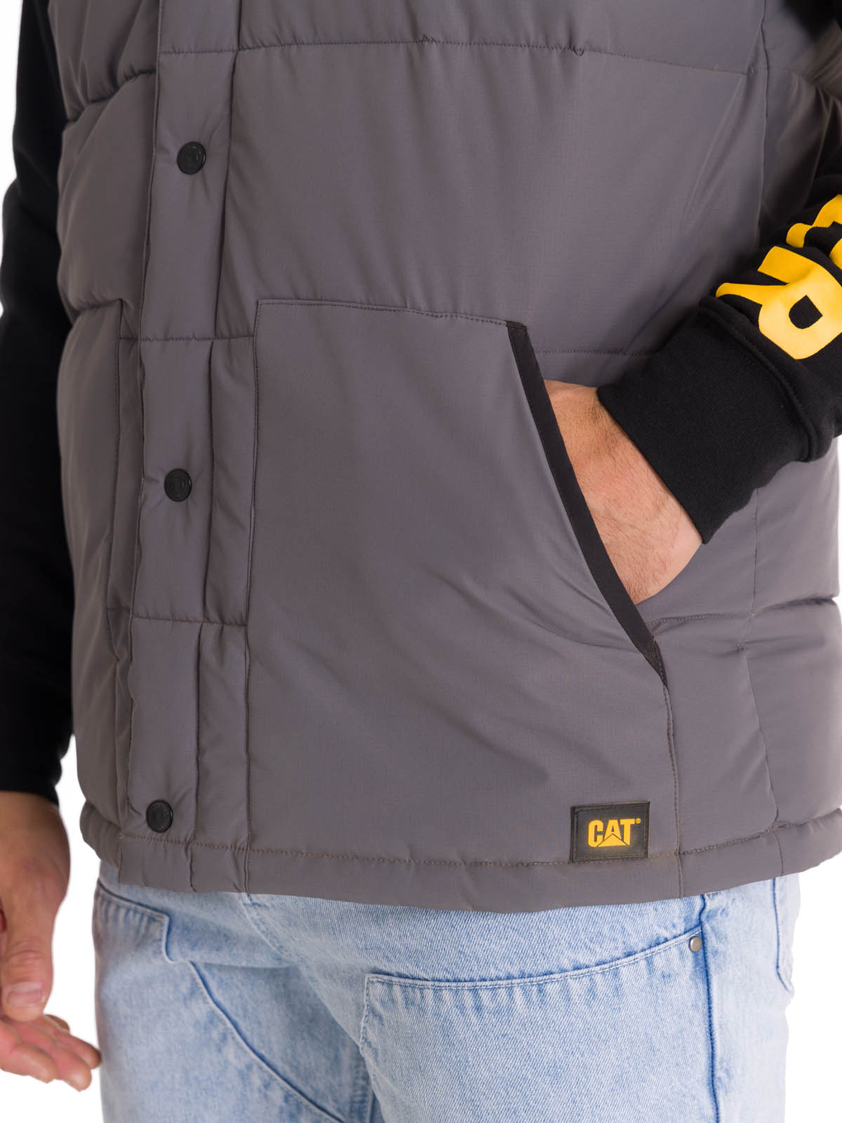 Parka Sin Mangas Hombre Big Sky Puffer Vest Cat